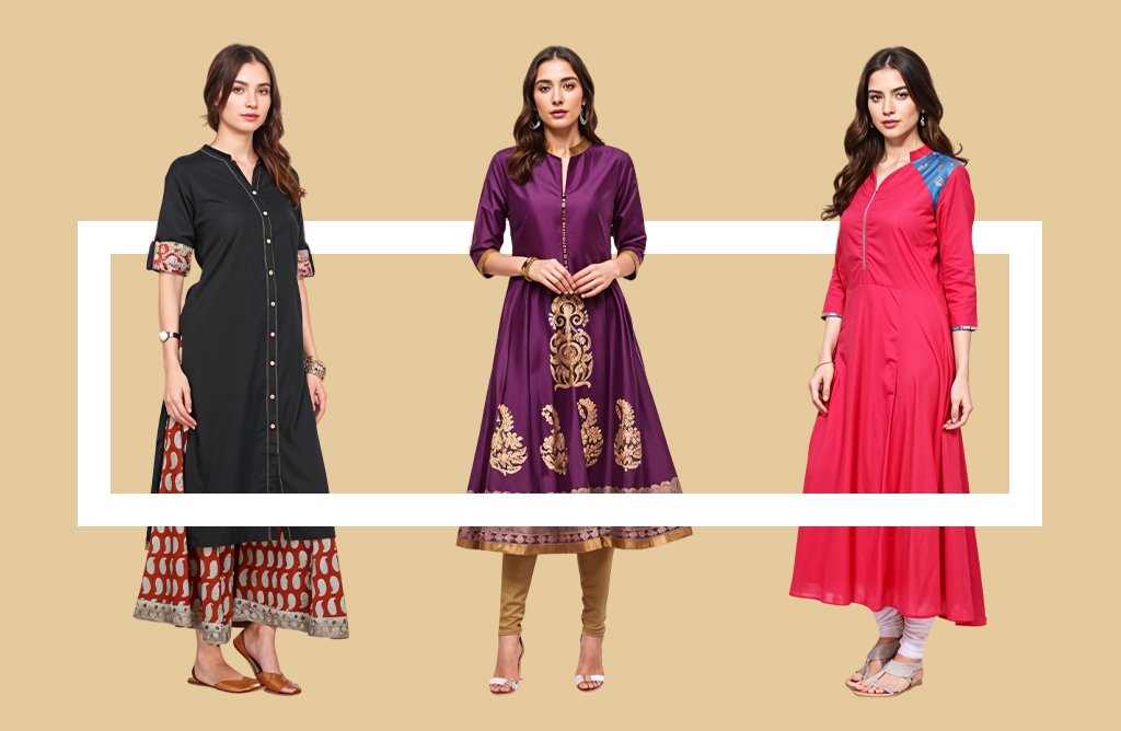 Collection of Ethnic Dresses for Women in a gallery layout