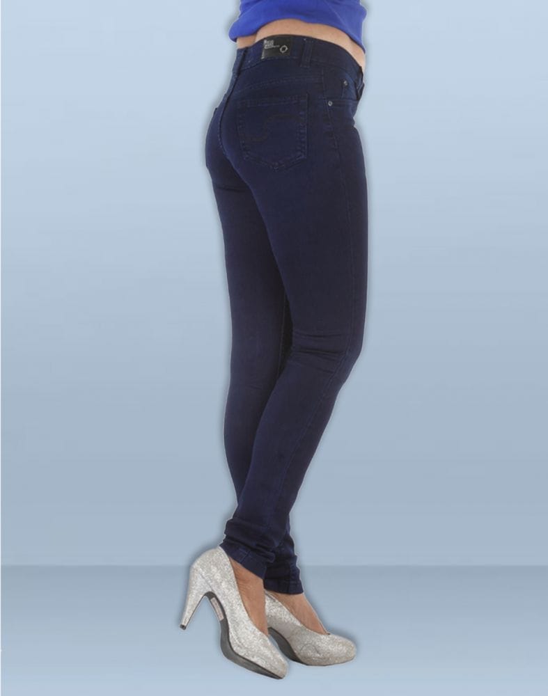 Focus Killer Blue Pencil Cut Women Jeans