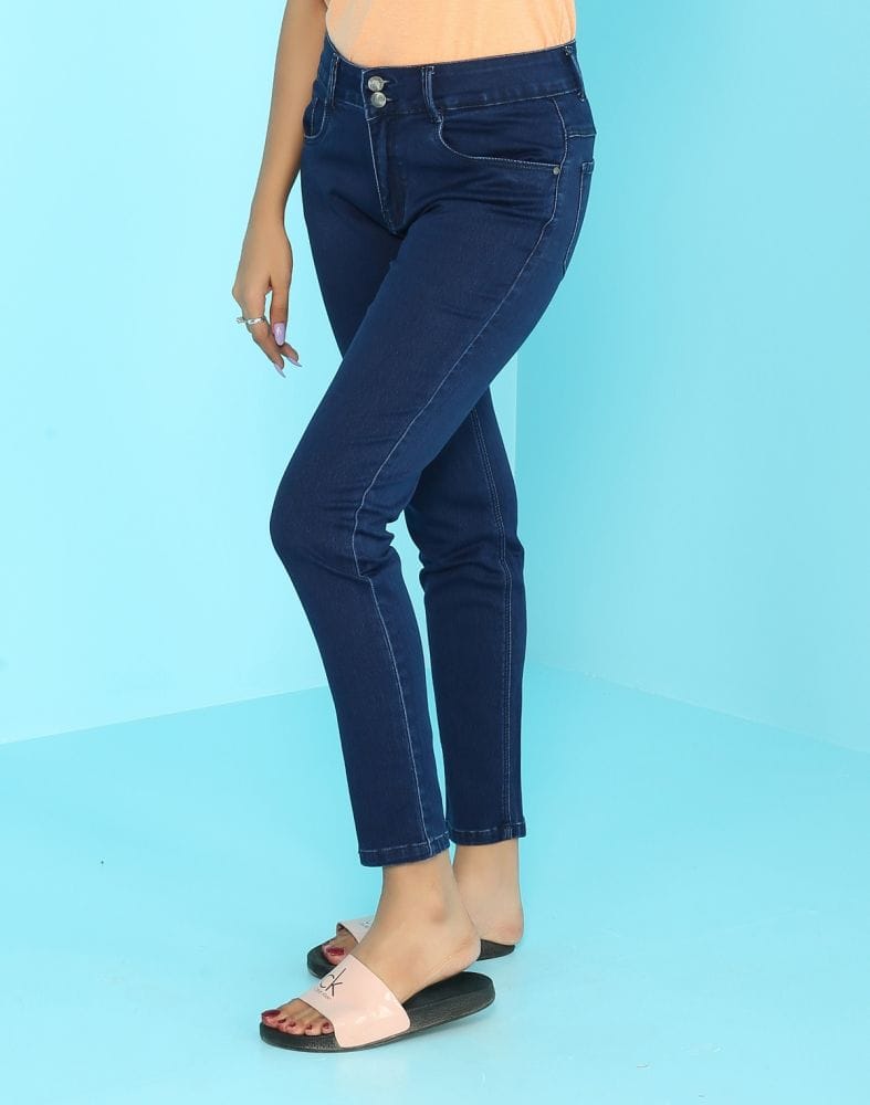 Focus Killer Blue Ankle Fit Women Jeans