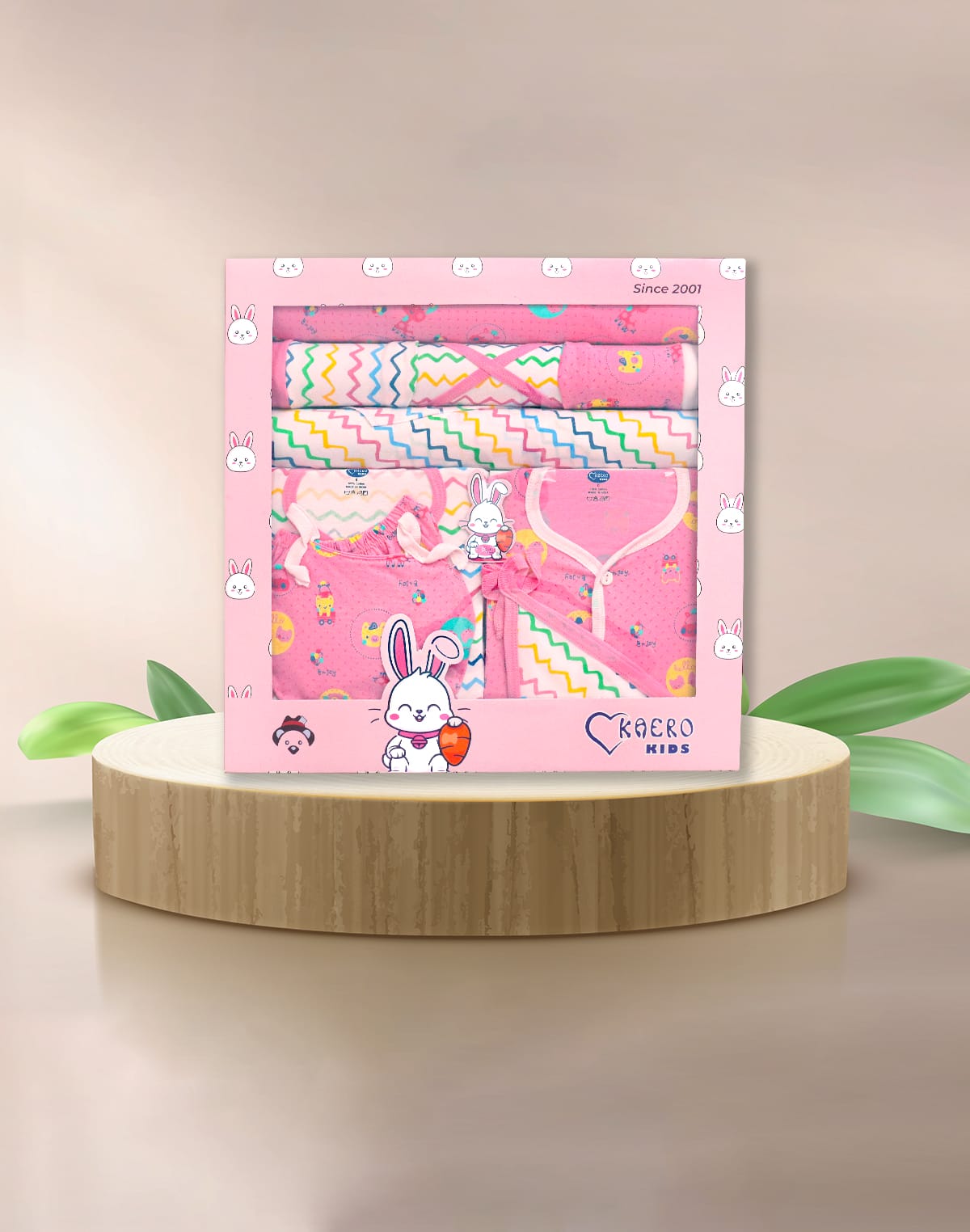 Collection of Joy of little Infant Pink Coloured Baby Gift Set in a gallery layout