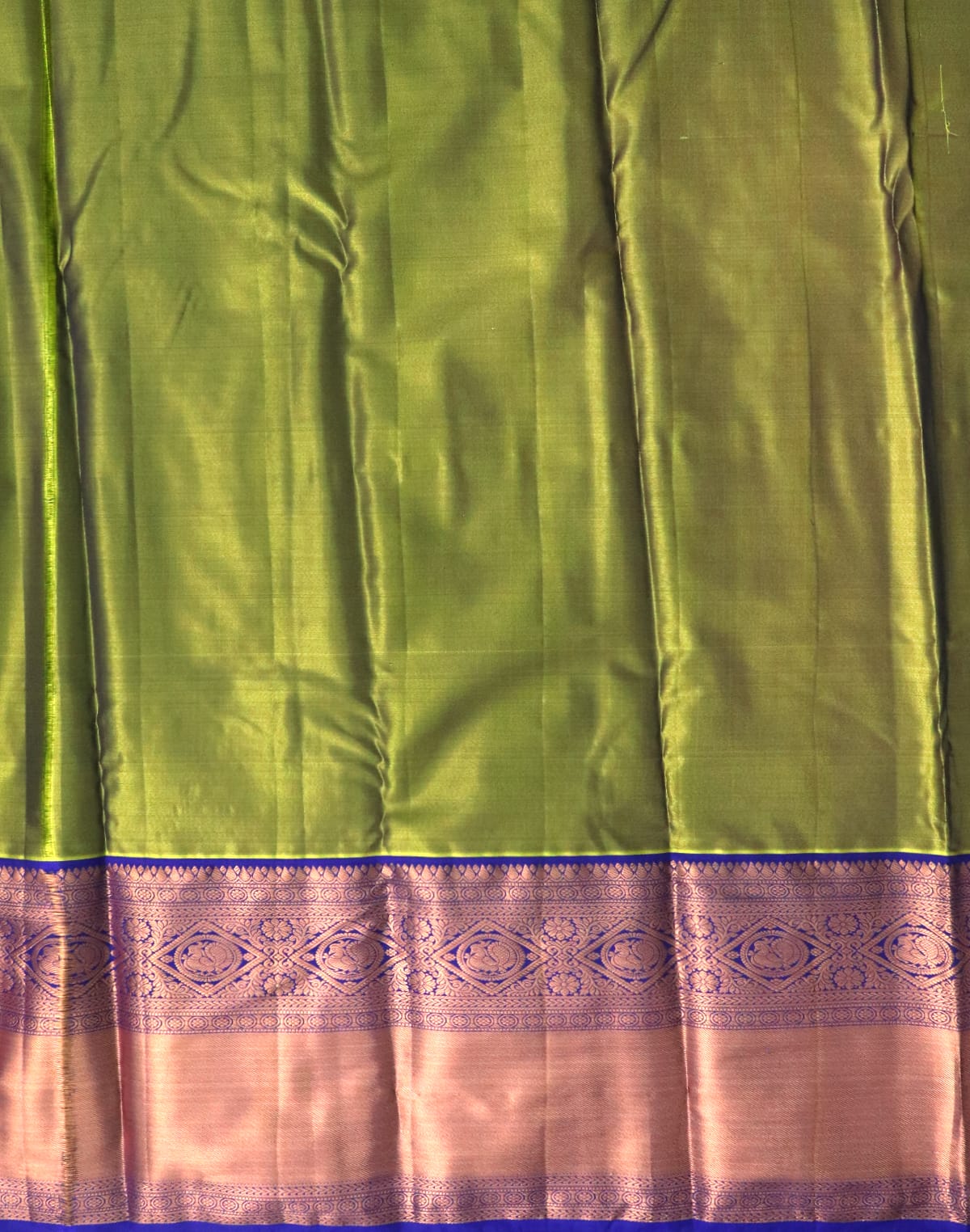 Collection of Pink and Light Green Tissue Jaal Saree in a gallery layout