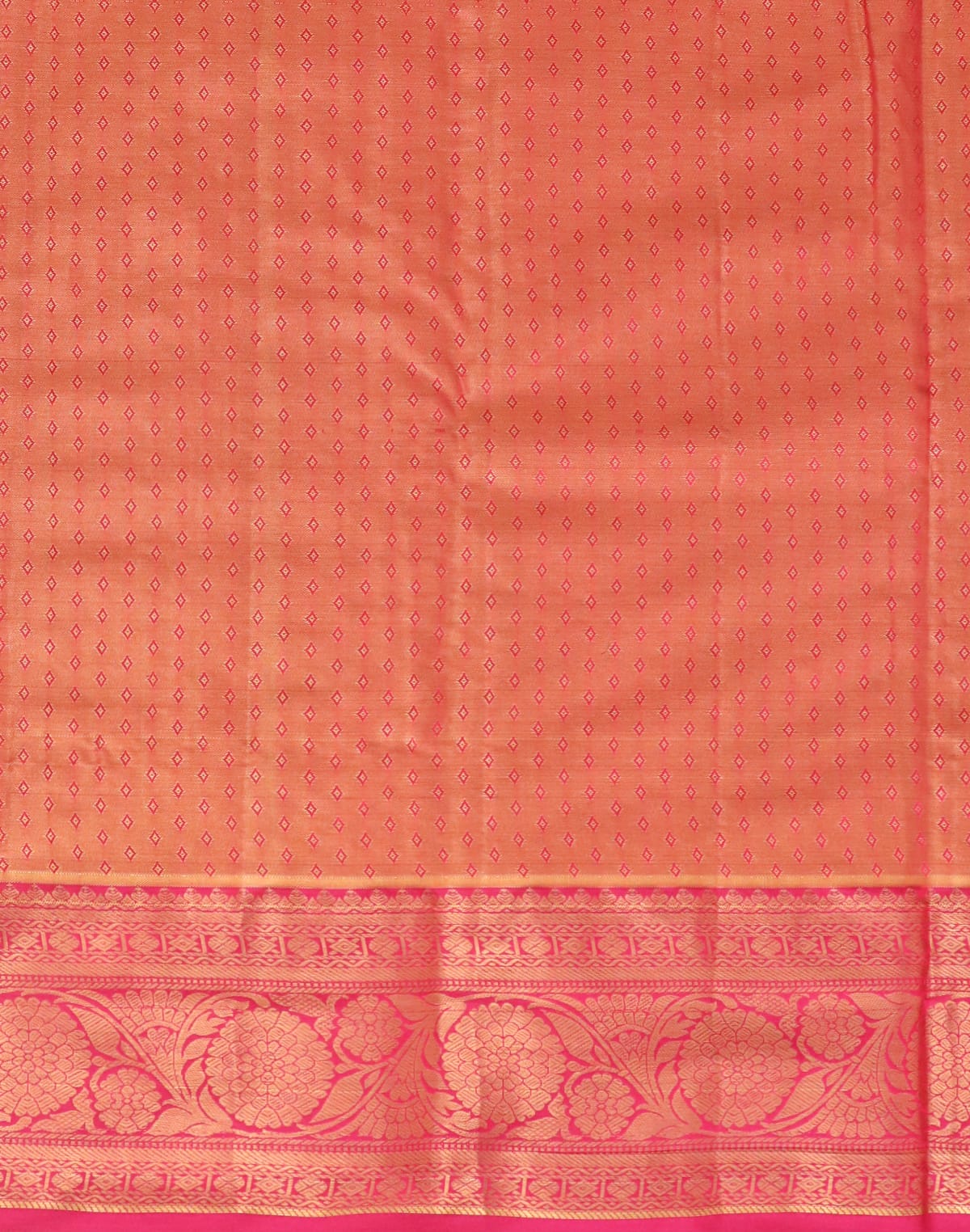 Collection of Green Coloured Floral Jaal Weaving Saree in a gallery layout