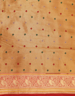 Collection of Green Novelty design Pochampally Border Saree in a gallery layout