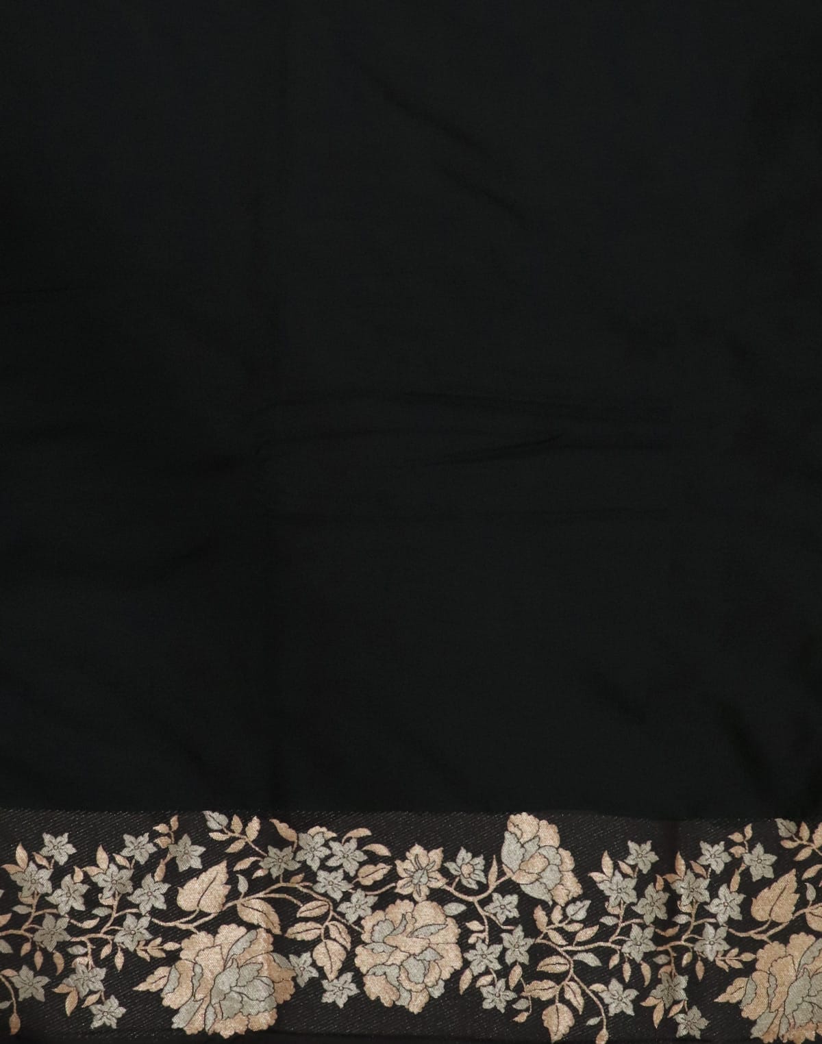 Banaras Weave Black Color Saree