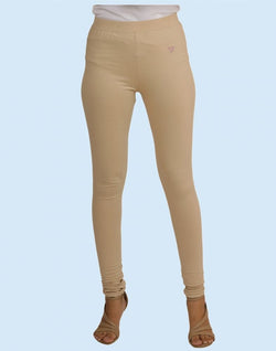 Collection of Twin Birds Butter Scotch Cotton Lycra Pencil Cut Women Legging in a gallery layout