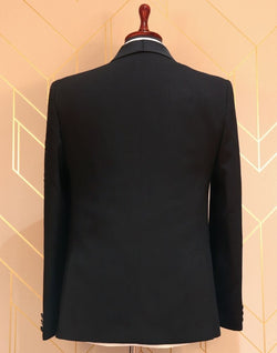 Collection of Classy Black Coloured Suit Set in a gallery layout