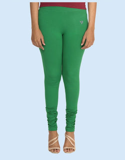 Collection of Twin Birds Lucky Bamboo Cotton Lycra Pencil Cut Women Legging in a gallery layout