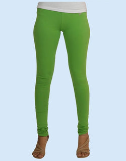 Collection of Twin Birds Pepper Mint Cotton Lycra Pencil Cut Women Legging in a gallery layout