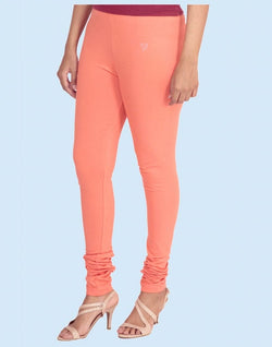 Collection of Twin Birds Raspberry Cotton Lycra Pencil Cut Women Legging in a gallery layout