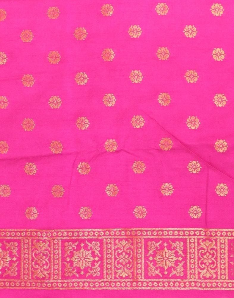 Collection of Cream Coloured Floral Raw Silk Saree in a gallery layout