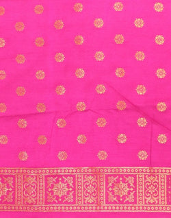 Collection of Cream Coloured Floral Raw Silk Saree in a gallery layout